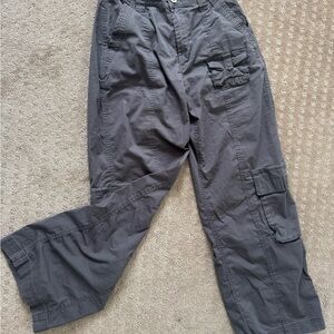 Gray Cargo Pants